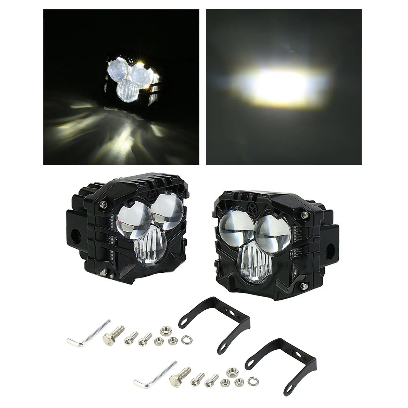 Прочные Противотуманные фары 6070K 3500LM для грузовых автомобилей 2 шт.