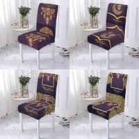 festival ethnic style cover of chairs bar chair covers ramadan pattern chairs covers slipcover removable chair case stuhlbezug
