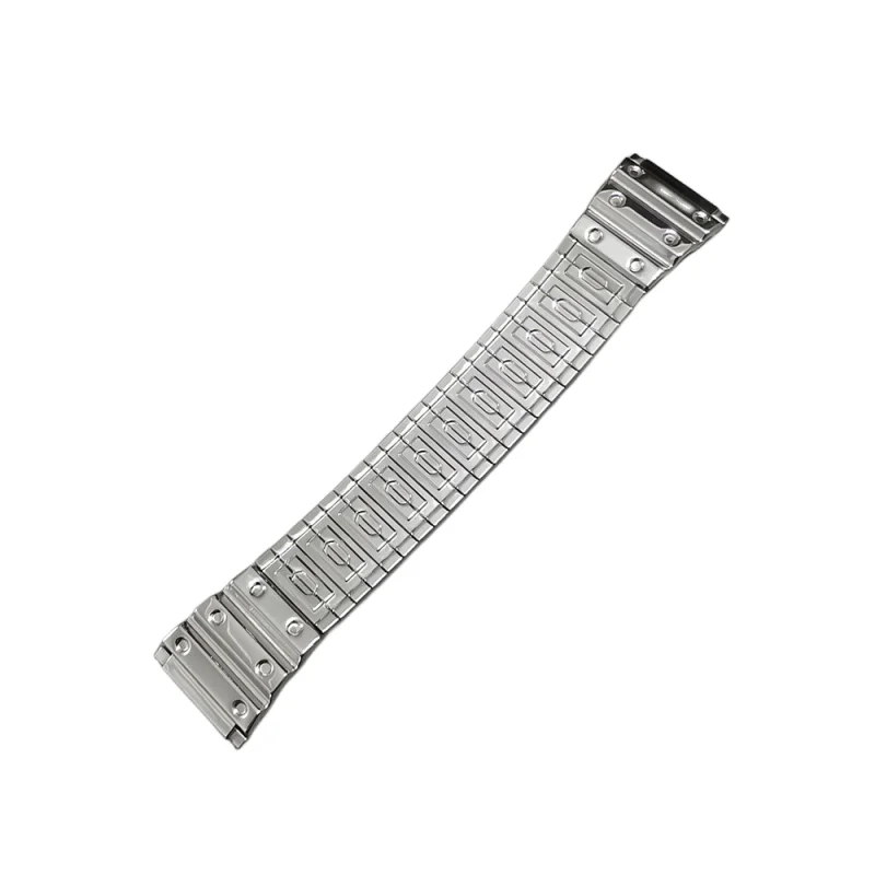 2023 New Silver Telescopic Adjustable Length Universal Stainless Steel Elastic Watch Strap Fit For G SHOCK Watch