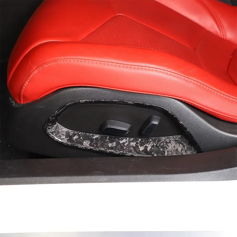 Для Chevrolet Corvette C8 Stingray Z51 Z06 2020-2024 натуральное углеродное волокно регулируемая