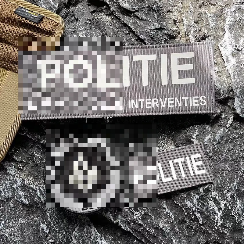 Голландские боевые DSI военные нашивки с вышивкой значок морали тактическая