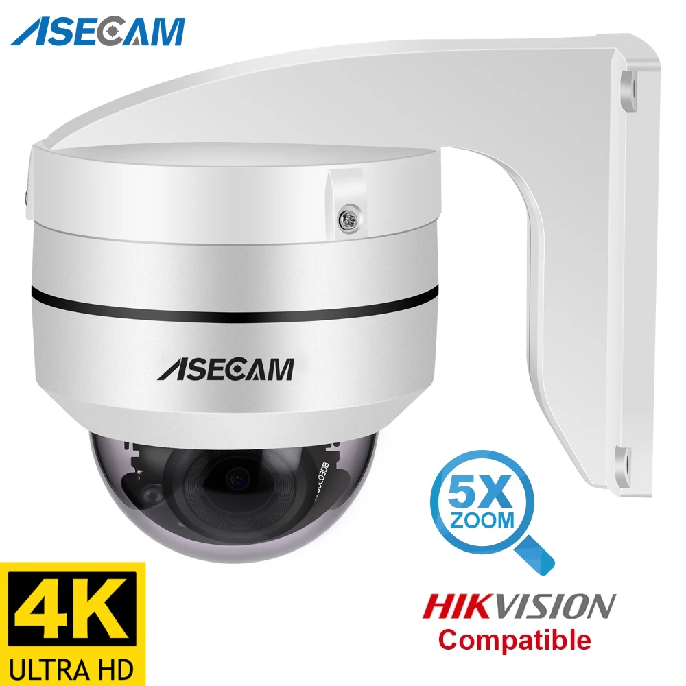 

ASECAM PTZ 8МП 4К камера видеонаблюдения