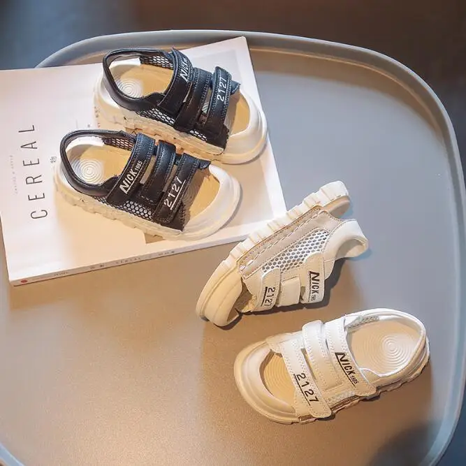

Children's Shoes Boys Fashion Sandals Summer 2022 New Soft Sole Non-slip Casual Boy Students Sport Sandals Kids Beach Shoes