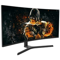 4k ips hd computer monitor gaming monitor 34inch lcd curved screen