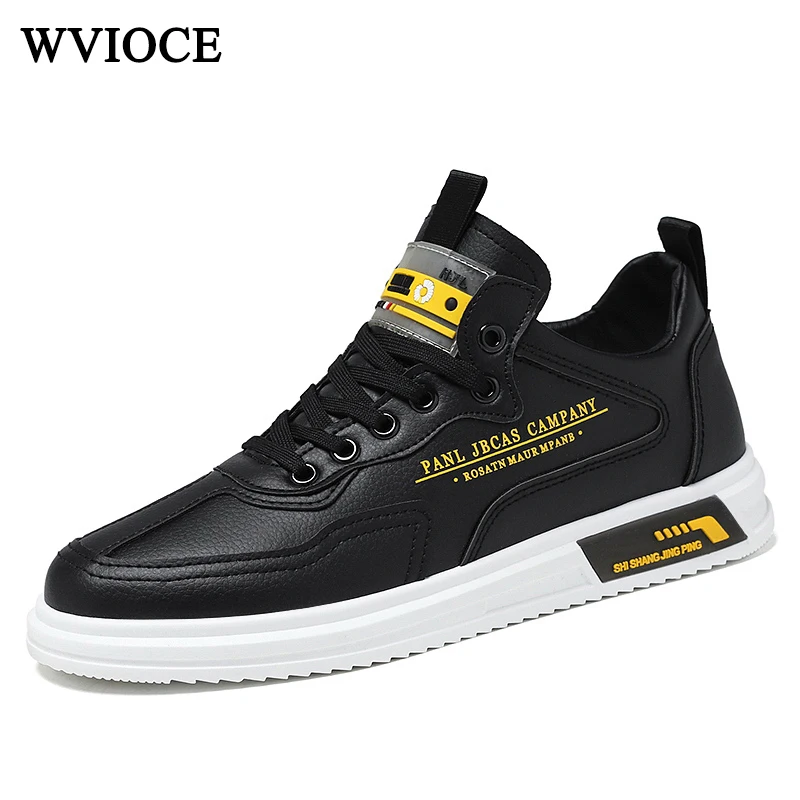 

WVIOCE Men Shoes Leisure sport Male Sneakers Comfortable Microfiber Leather Casual Shoes Flat Shoes Lightweight