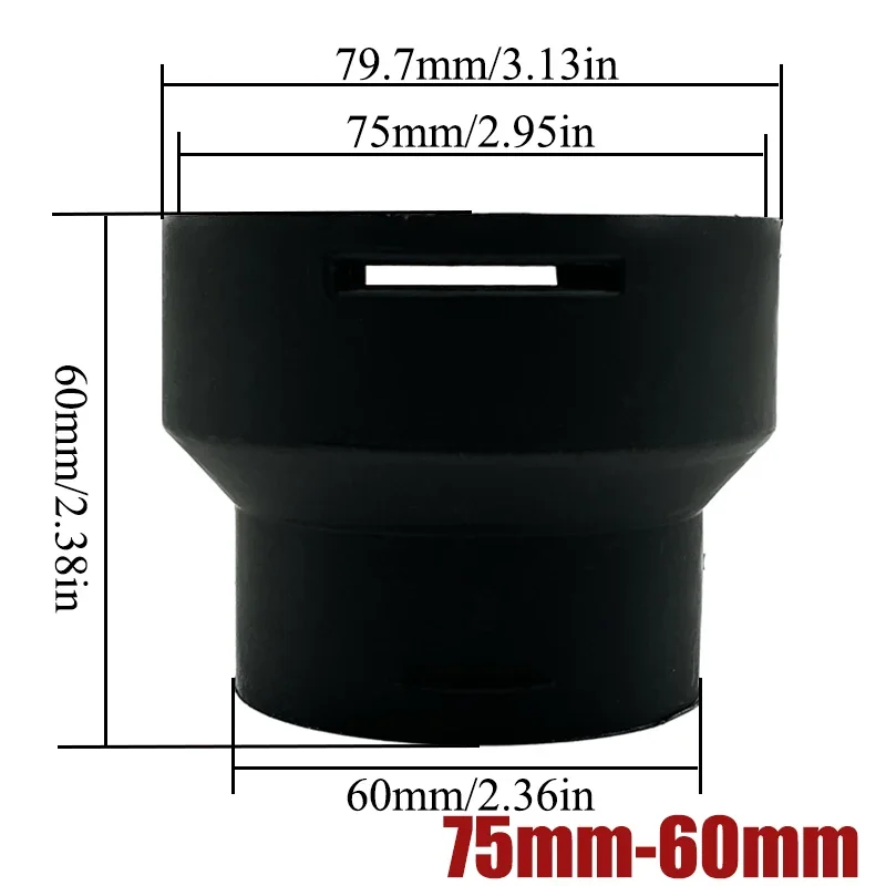 1/2/4/6X 75 мм-60 мм преобразователь дизельного нагревателя воздуховод шланг