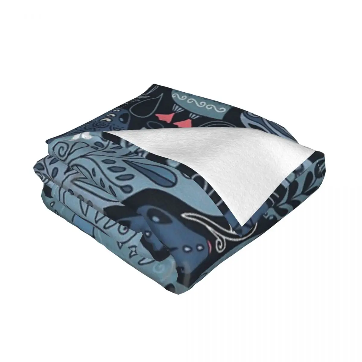 Покрывало для кровати с животными из Арктики нарваль полярный медведь Кит пуфин