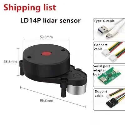 LDROBOT LD14P / D200 комплект LIDAR D500