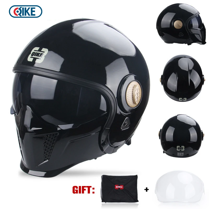 Free Shipping Motorcycle Scorpion Helmet Modular Detachable Chin Full Face Helmet High Quality Motocross Racing Cascos Para Moto