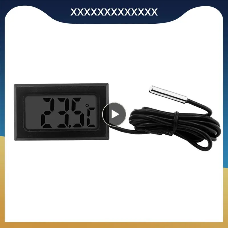 

Водонепроницаемый термометр, гигрометр, ЖК цифровой измеритель влажности, удобный датчик температуры, бытовой мини-термометр