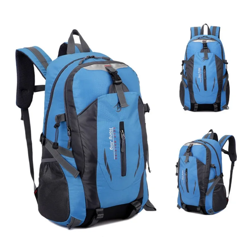 

Водонепроницаемый нейлоновый рюкзак унисекс для альпинизма и спорта на открытом воздухе, дорожный рюкзак, рюкзак для кемпинга, походов, рюкзак для мужчин