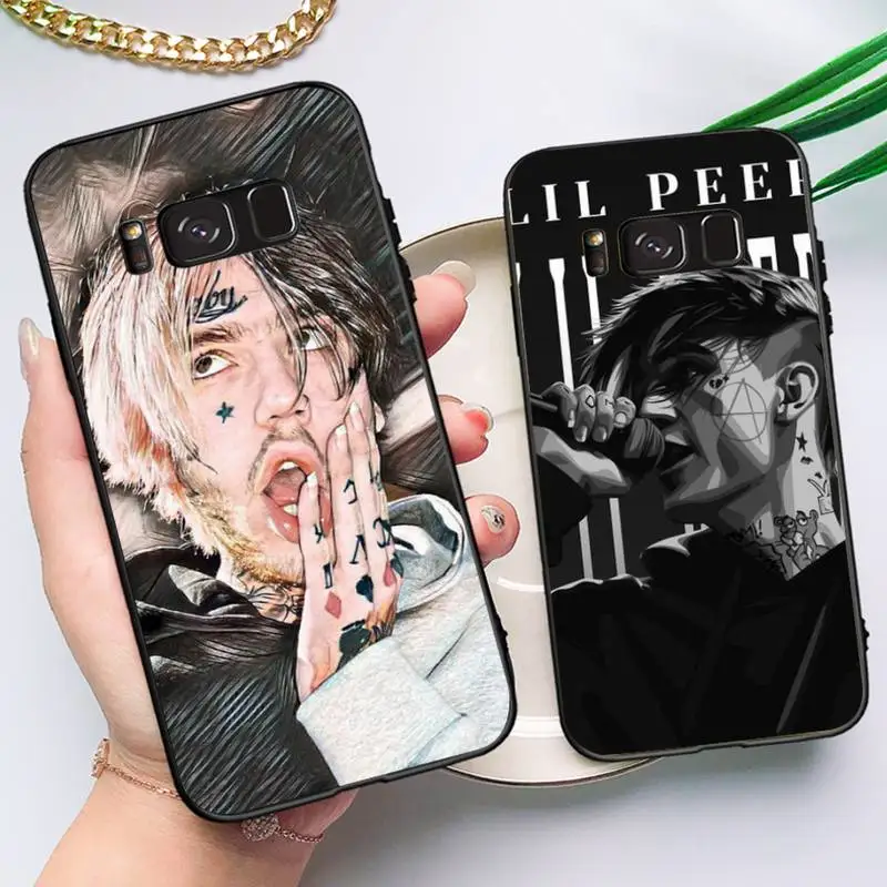 

lil peep singer Phone Case For Samsung Galaxy Note 10Pro Note20ultra note20 note10lite M30S Coque