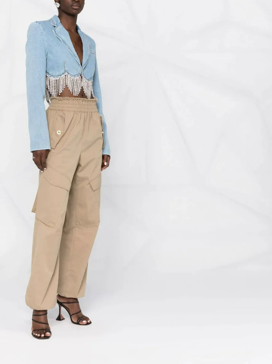 Женская джинсовая куртка новая Корейская версия Модная Джинсовая в стиле ретро