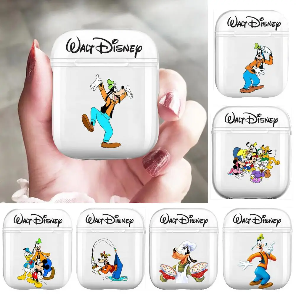 

Disney cute goofy Soft Silicone Cases For Airpods 1/2 Protective Bluetooth Wireless Earphone Cover For Air Pods Charging Box Ba