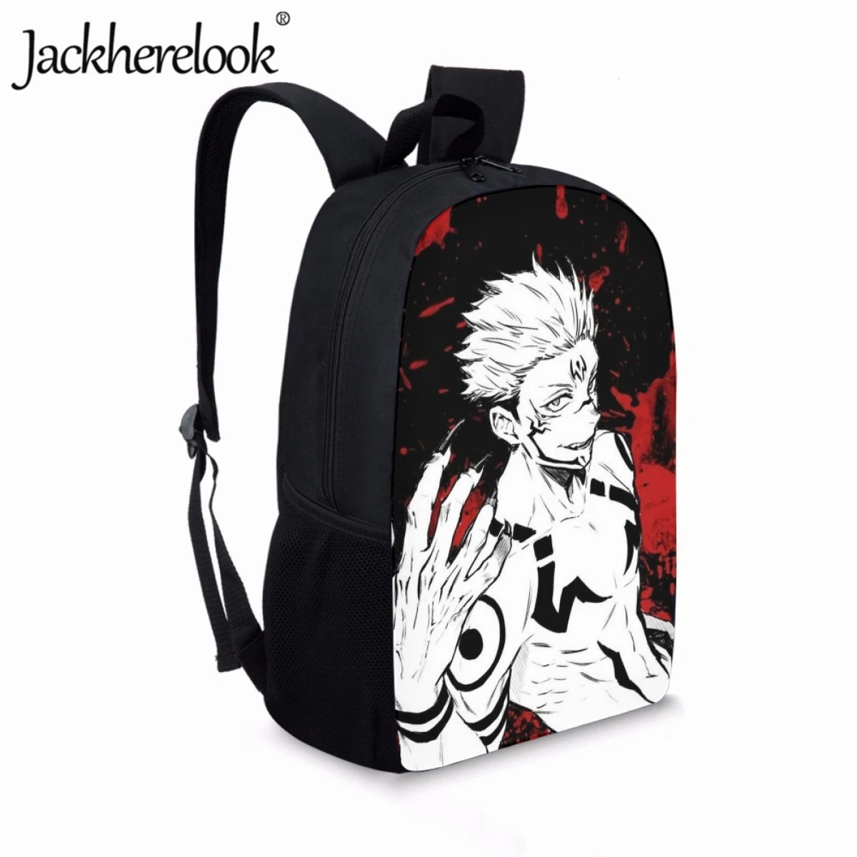 Jackherelook Anime School Bags Jujutsu Kaisen Gojo Satoru Bookbag Child Girls School Backpack Bag Fashion Youth Boys Travel Bag