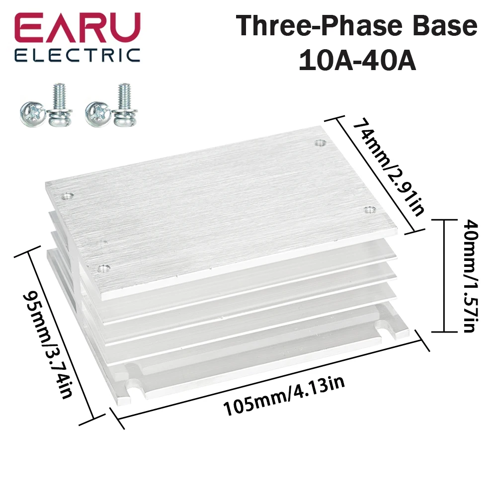 

EARUELECTRIC Однофазное/Трехфазное Твердотельное Реле SSR 10-200A