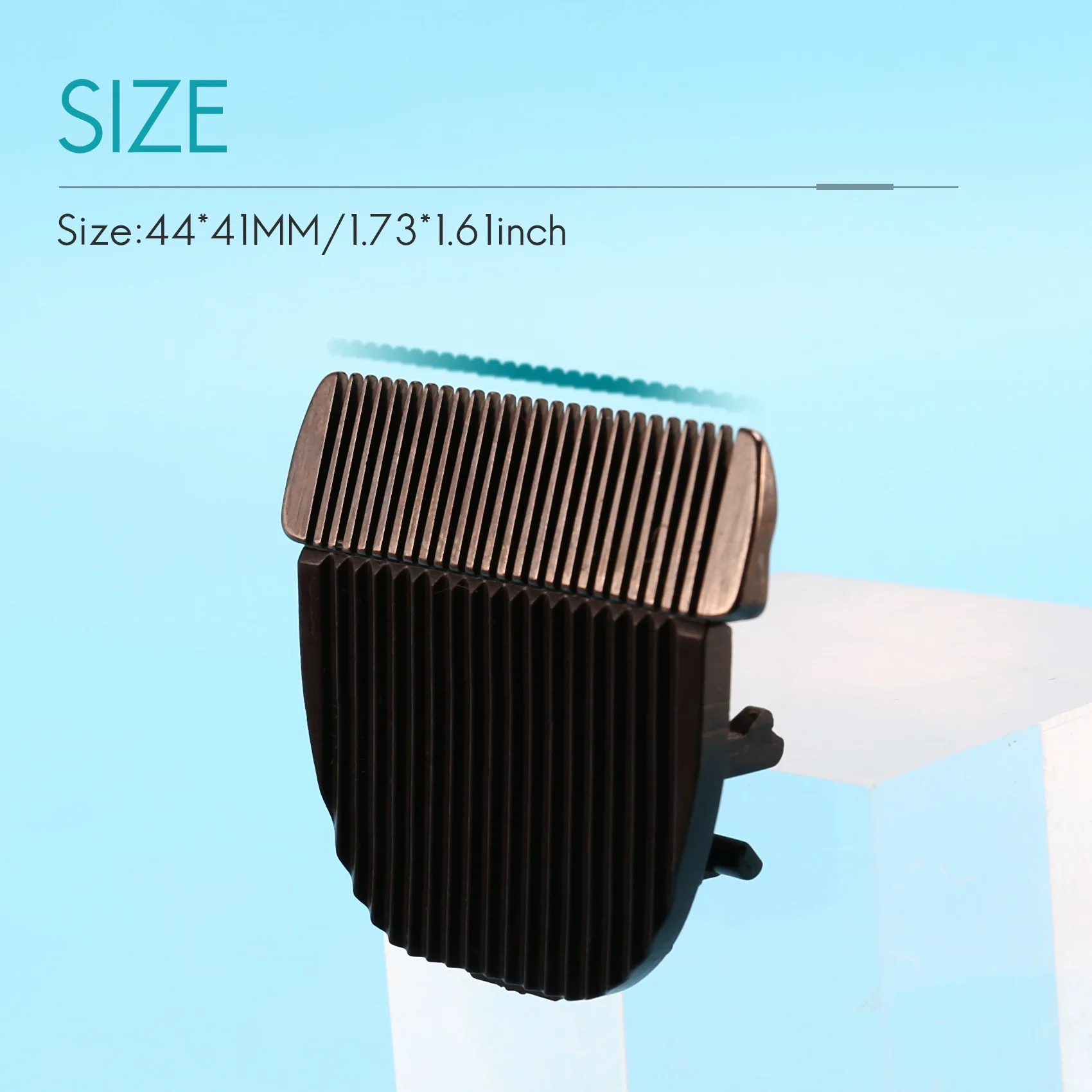 Высококачественный титановый нож из черной керамики триммер для шерсти собак