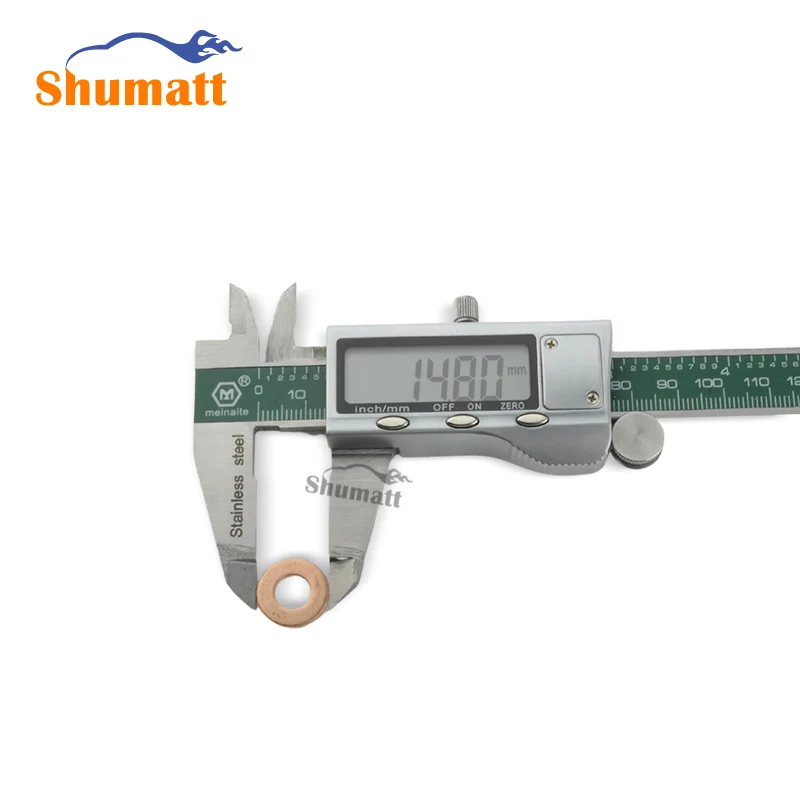 

100pcs Nwe Made In China Diesel Fuel Injector Nozzle Copper Shims Without Gear For Injector