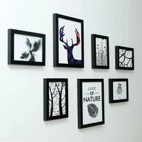 nordic photo wall frames with sexy woman wooden frame posters a3 a4 living room bedroom home decor picture frames canvas frame