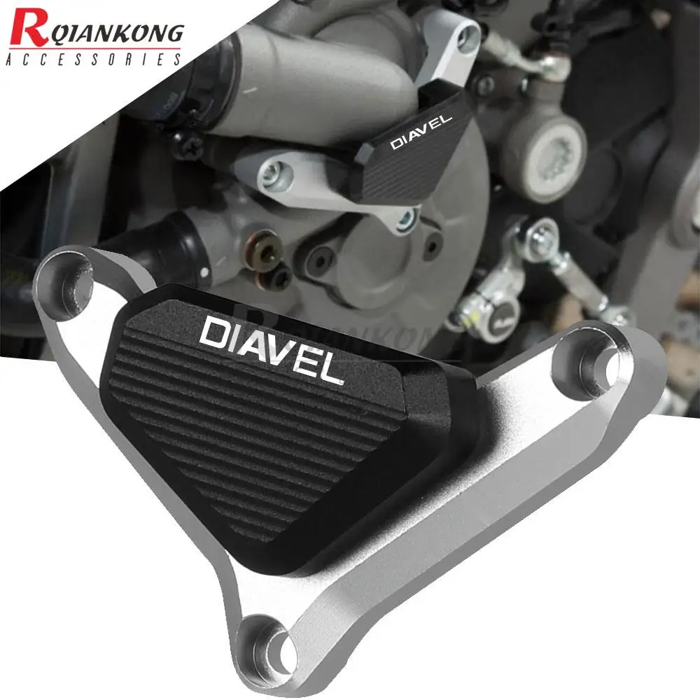 

Diavel AMG/CARBON/CROMO/STRADA Motorcycle Clutch Guard Water Pump Cover Protector For DUCATI DIAVEL 2011 2012 2013 2014-2018