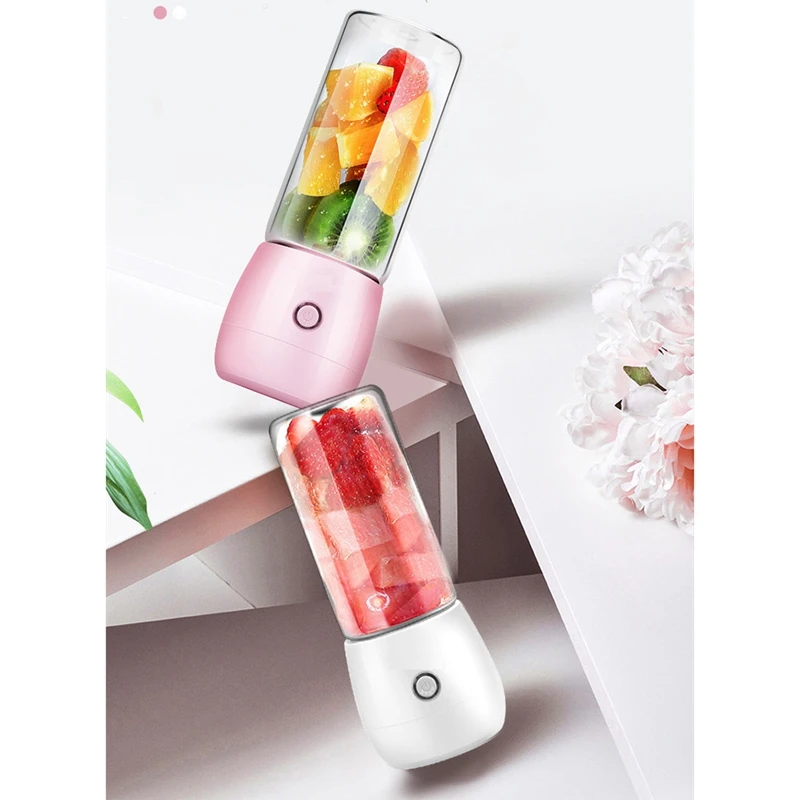 

Household Electric Juicer Portable USB Rechargeable Fruit Machine Juicing Cup