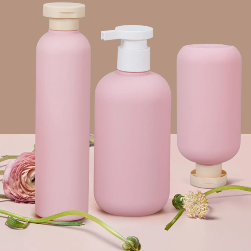 Пустая пластиковая бутылка для шампуня и лосьона высококачественные