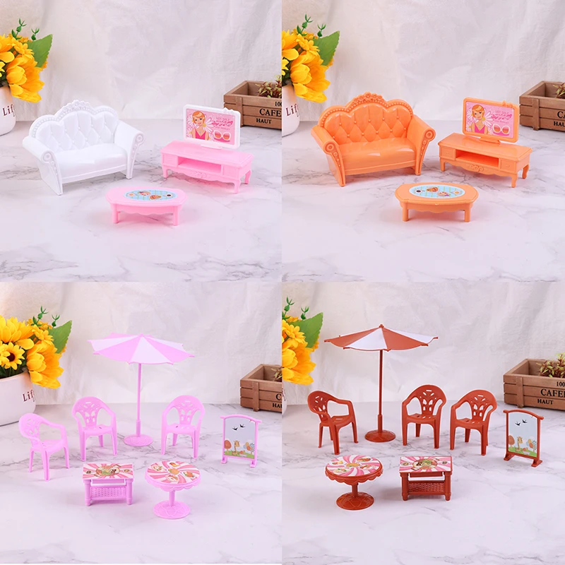 1:12 Dollhouse Miniature Furniture Wooden Creative Bathroom Bedroom Restaurant For Kids Action Figure Doll House Decoration Doll images - 6