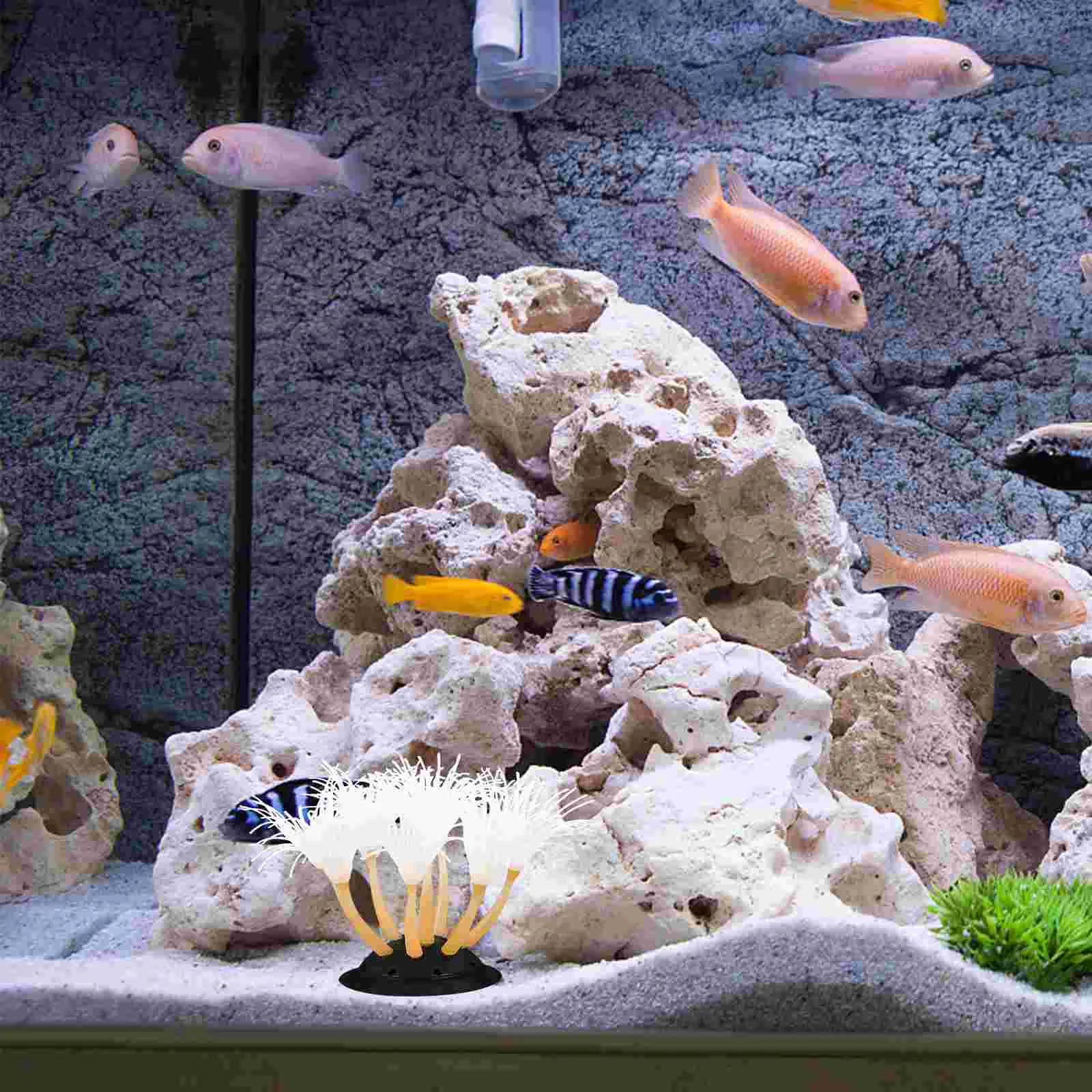 

Underwater Sea Coral Ornament Silicone Decoration Fish Tank Aquarium Decorations