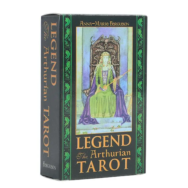 

Legend The Arthurian Tarot 78Cards Tarot Oracle Card P Rophecy Divination Deck Family Party Board Games Fortune Telling Game