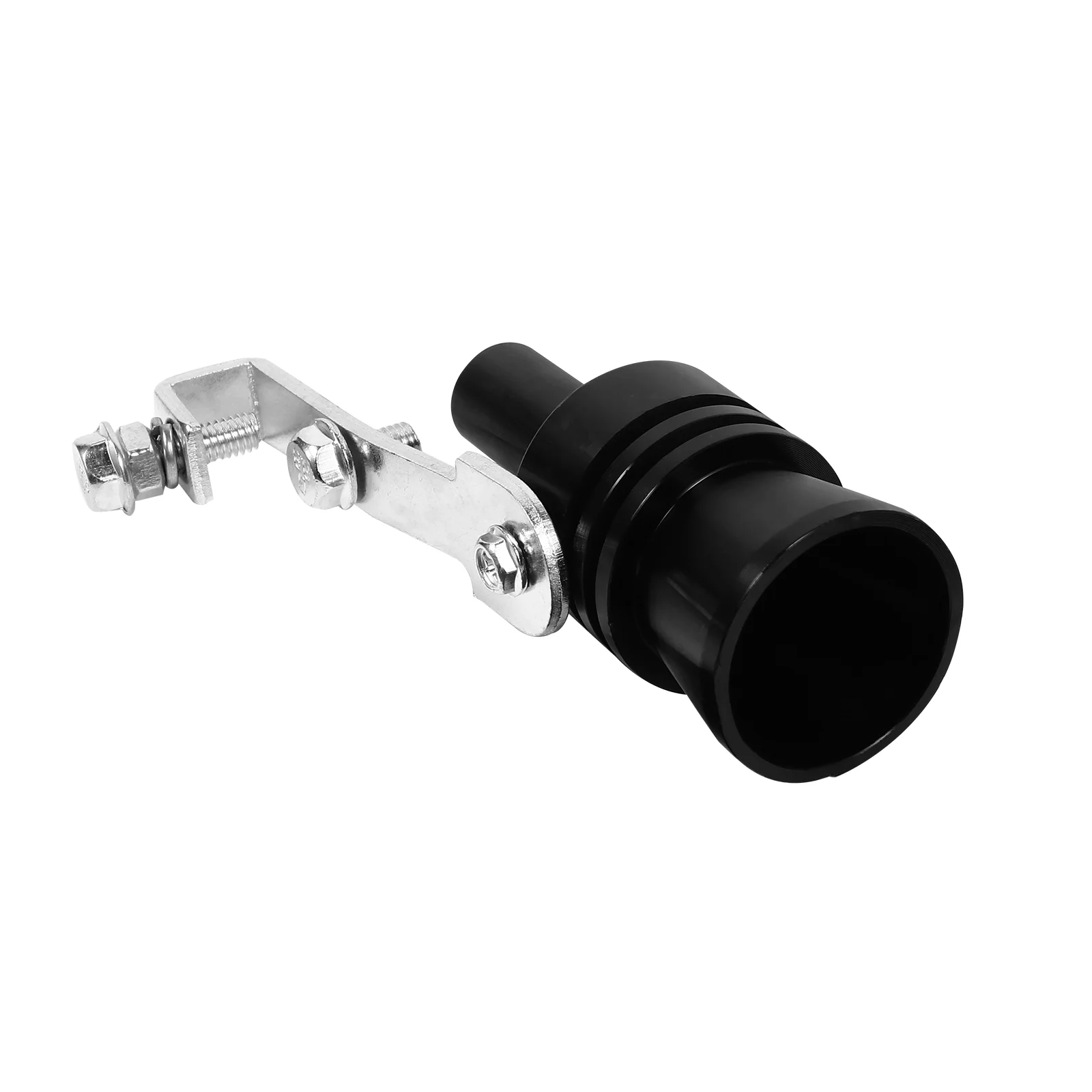 

Auto Exhaust Pipe Sounder Car Whistle Sounder Tail Pipe Simulator (Black)