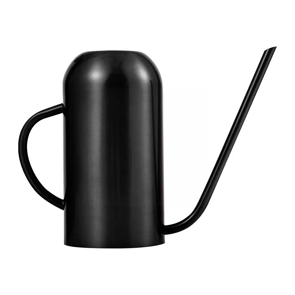 

Stainless Steel Watering Kettle Watering Can Long-mouthed Can Gift Indoor Small Gardening Watering 1500ML Plant Pot Waterin P9R6