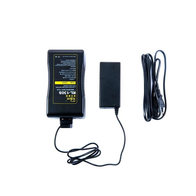 Фото RL-130S 130Wh 14.8V 8.8Ah Li-ion V-mount V-Lock Перезаряжаемый запасной аккумулятор для DSLR-камер и видеокамер №4