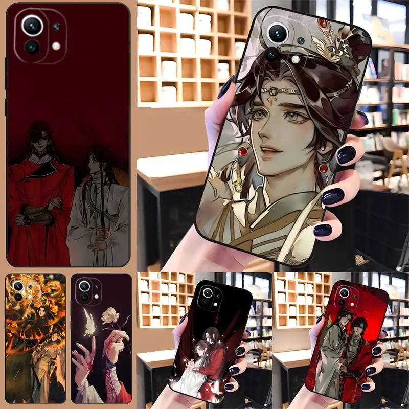 

Chinese Style Tian Guan Ci Fu Phone Case Funda For Redmi Note 11 11E 10 9 8 7 Pro 10T 8A 9S 8T 7A 9A Plus Shockproof Back Cover