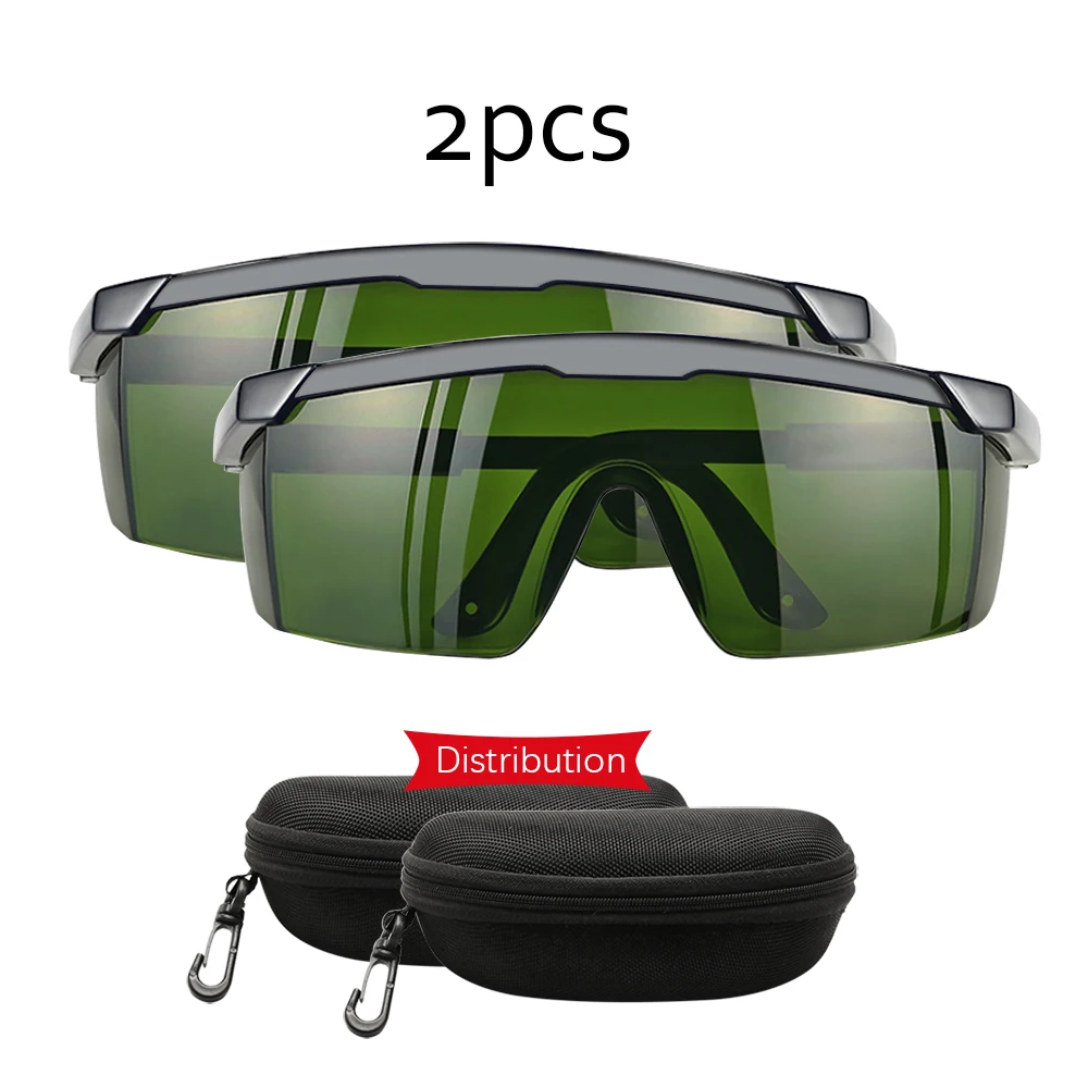 

Светодиодные очки для выращивания комнаты с футляром для очков, УФ-поляризационные очки для комнаты для выращивания, коробка для палатки, тепличный светильник для растений, защитные очки для глаз