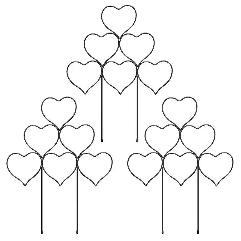 3 шт. металлические решетки для подъема растений