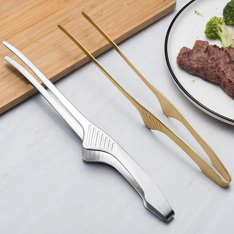 BBQ Food Tongs Barbecue Clips Stainless Steel Kitchen Accessories Cooking Outdoor Grilling Non-Stick Steak Clamp Baking Tool BBQ Food Tongs Barbecue Clips Stainless Steel Kitchen Accessories Cooking Outdoor Grilling Non-Stick Steak Clamp Baking Tool