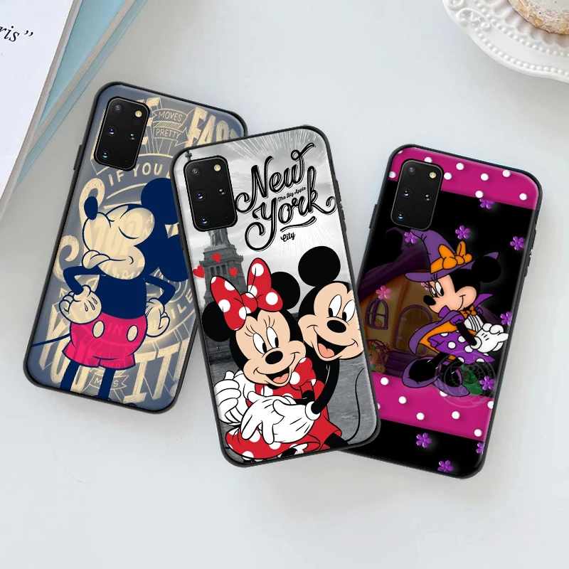 

Disney Mickey Mouse Logo For Samsung S20 FE Lite Ultra Soft Silicon Back Phone Cover Protective Black Tpu Case Funda TPU