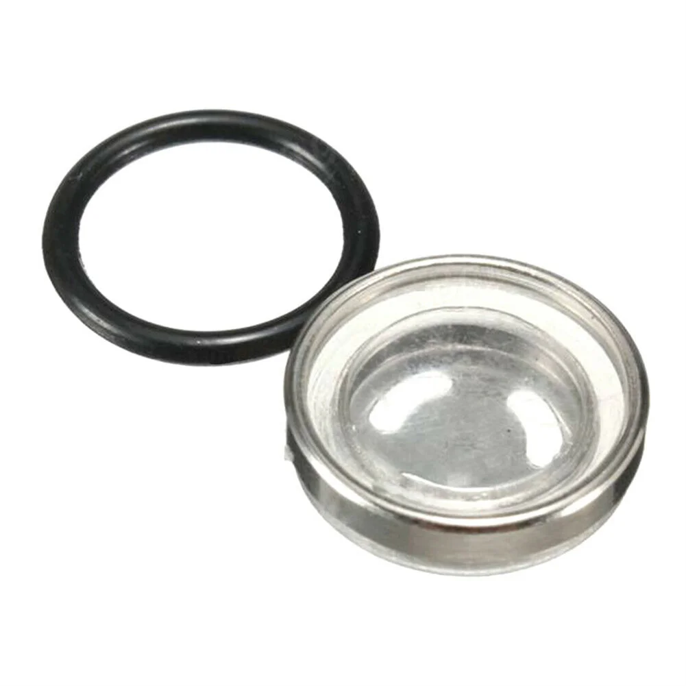 

4pcs 18mm Motorcycle Bike Brake Master Cylinder Reservoir Sight Glass Len Gasket Comes With The Proper Gasket For Sealing