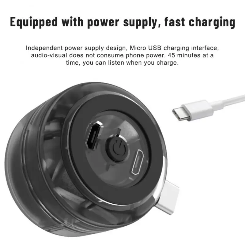 Универсальный портативный внешний сабвуфер RYRA Type-c