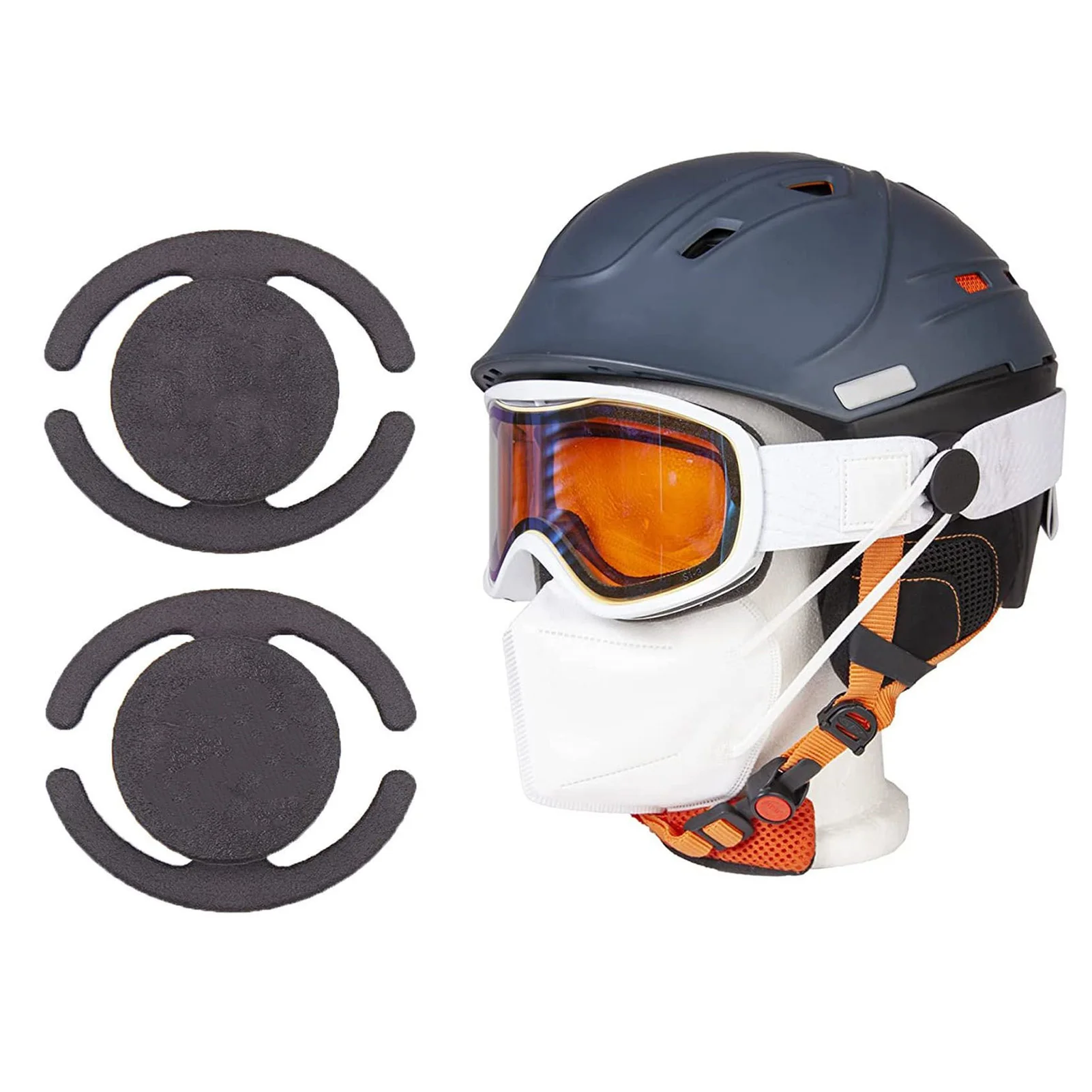 

2 шт., удлинители для шлема, для сноуборда