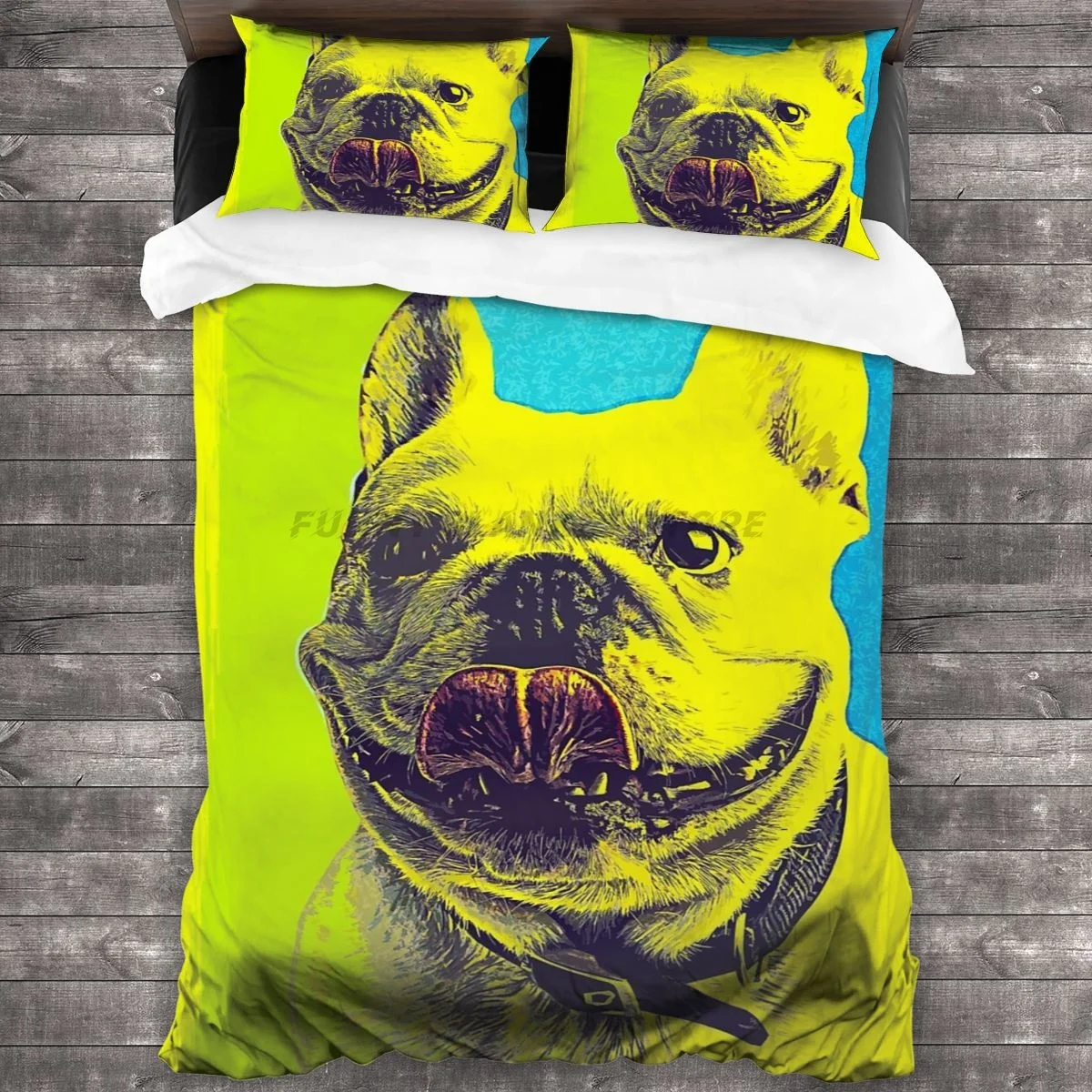 

French Bulldog - Dog Lover Pop Art Tagadog Bedding Set Duvet Cover Pillowcases Comforter Bedding Sets Bedclothes