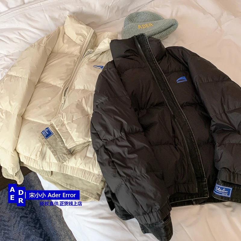 Korean high-quality down coat for men and women in autumn and winter, new loose two-piece white duck down, thickened down unisex