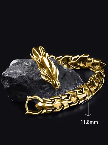 Novelty 2022, fashionable European and American retro bracelet, classic chain with stainless steel keel, jewelry for men ...