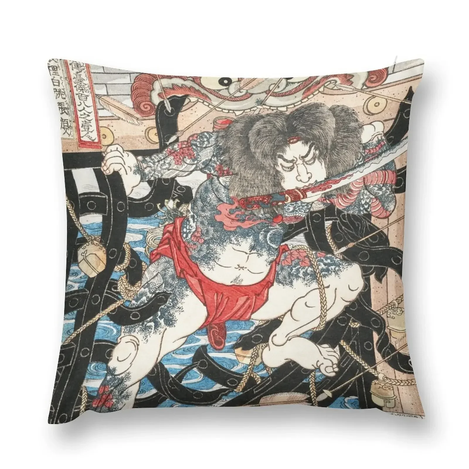 Rori Hakucho Chojun Декоративная подушка Роскошные диванные подушки Прямоугольная