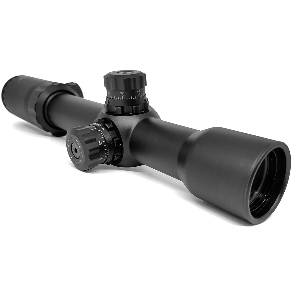 

Wide Field Long Eye illuminated reticle FFP 1-12X30 scope for Hunting
