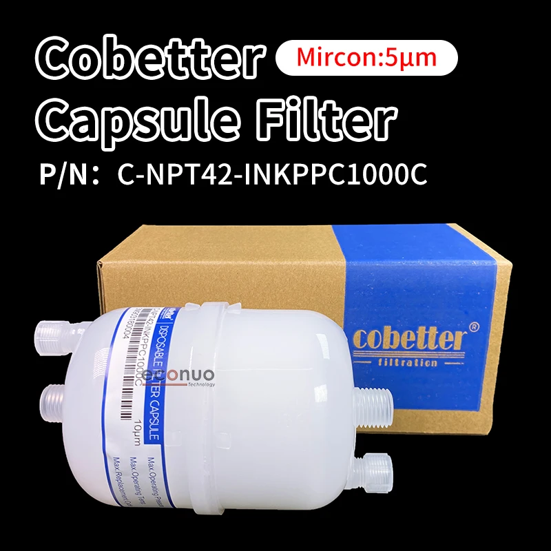 Чернильный фильтр Cobetter C-NPT42-INKPPC0500C 5μ C NPT42 INKPPC1000C 10μ для текстильной машины Docan Flora