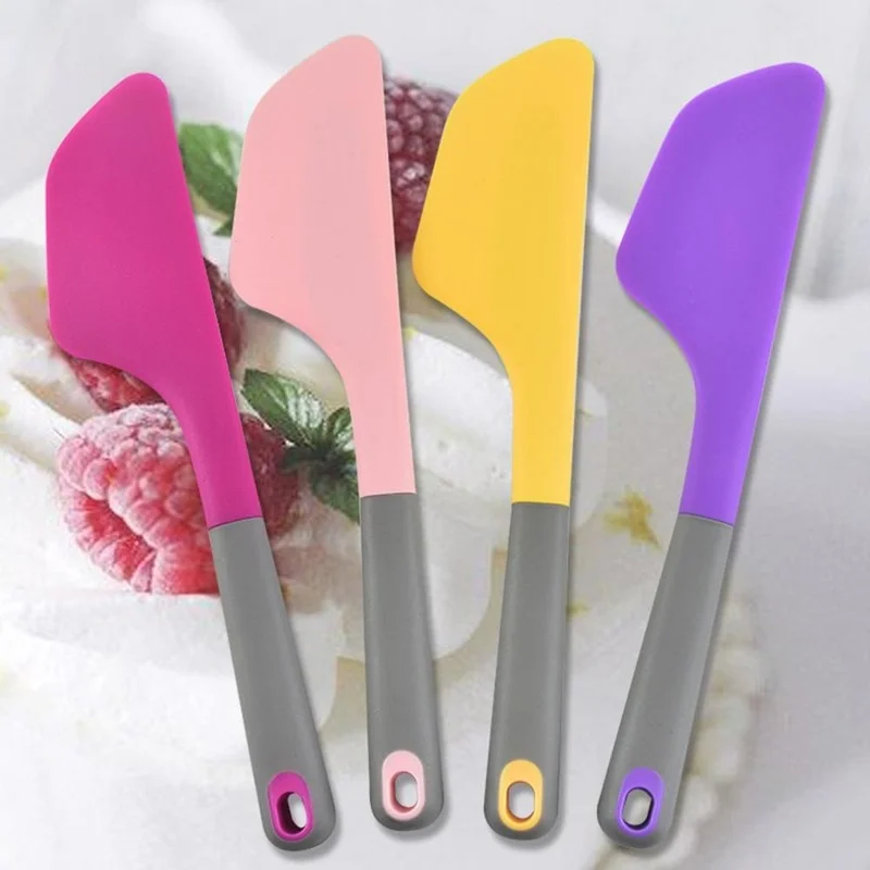 

34Cm Silicone Extra Large Cream Baking Scraper Non Stick Butter Spatula Smoother Spreader Heat Resistant Cookie Pastry tool