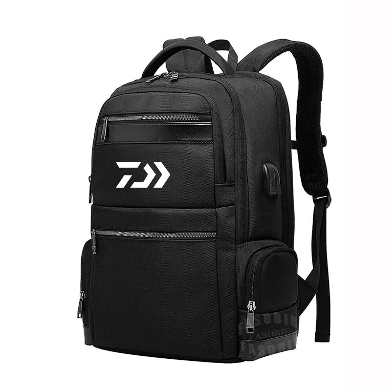 

Daiwa Multifunctional Men Fishing Backpack Anti-theft Mountaineering Travel Multi-purpose Waterproof Wear-resisting Fishing Bags