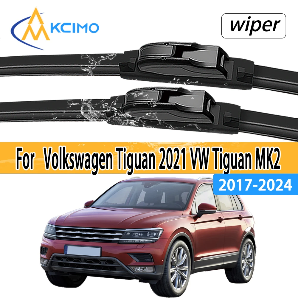 

Комплект Из 2 Щеток Стеклоочистителя Лобового Стекла Для Volkswagen Tiguan MK2 2017-2024