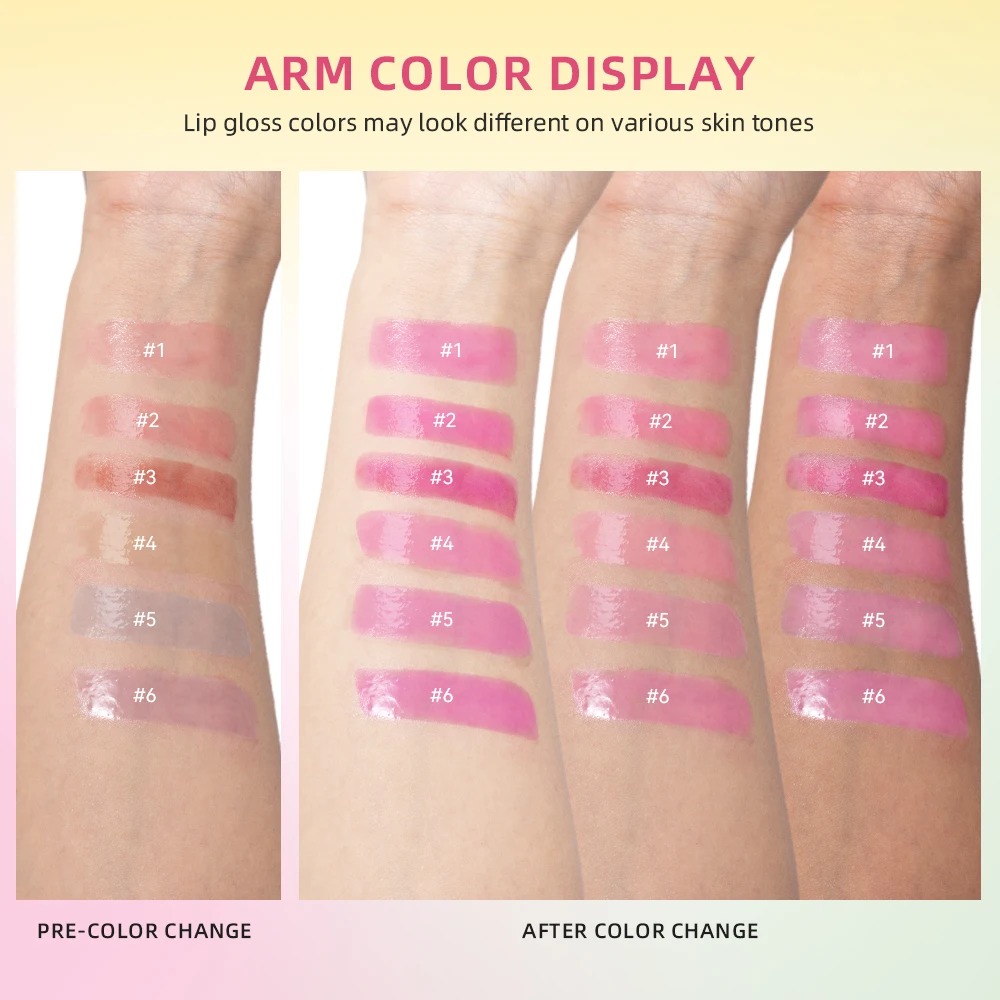 Натуральный сочный бальзам для губ Увлажняющая помада меняющий цвет от